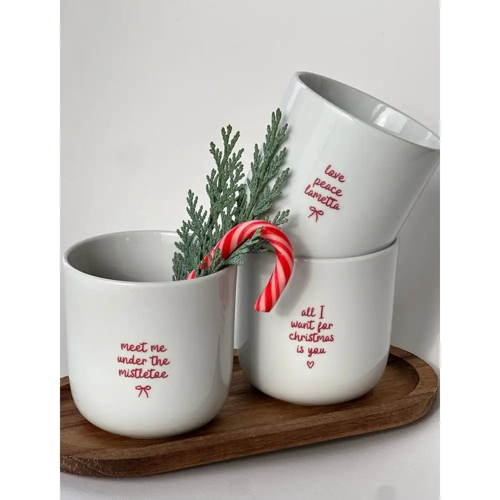 FA Tasse Weihnachten - Farbe: lametta - Tasse