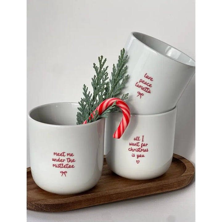 FA Tasse Weihnachten - Farbe: lametta - Tasse