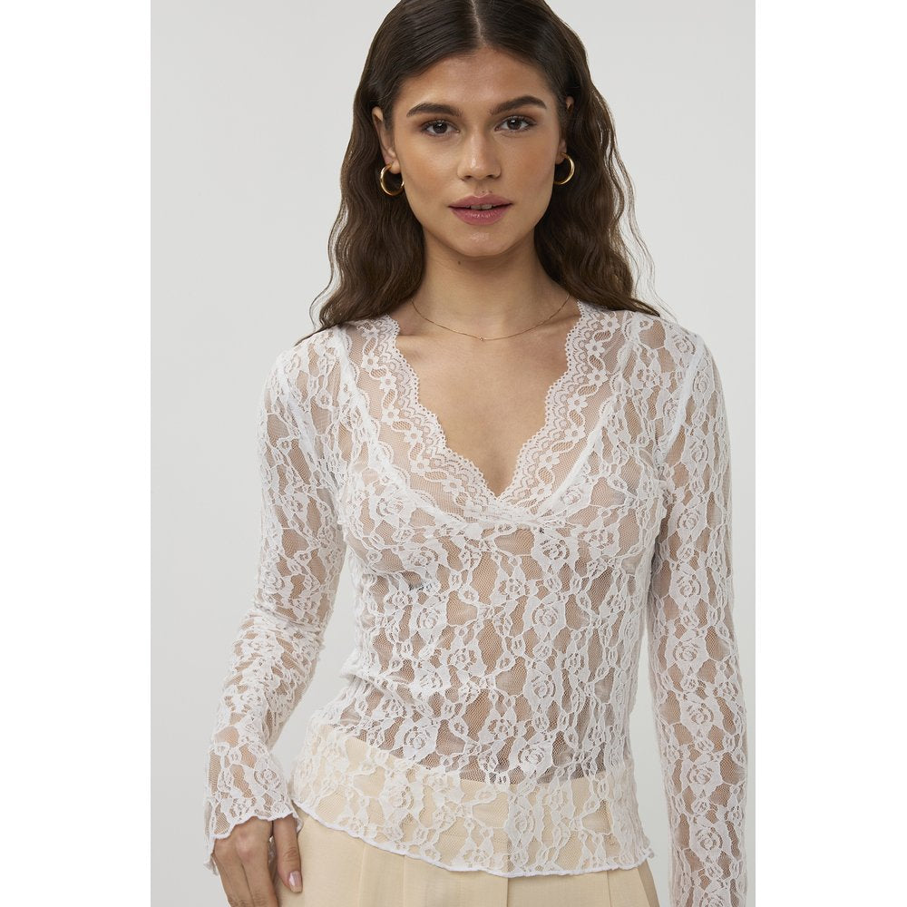 SA Gemma Langarmshirt Spitze