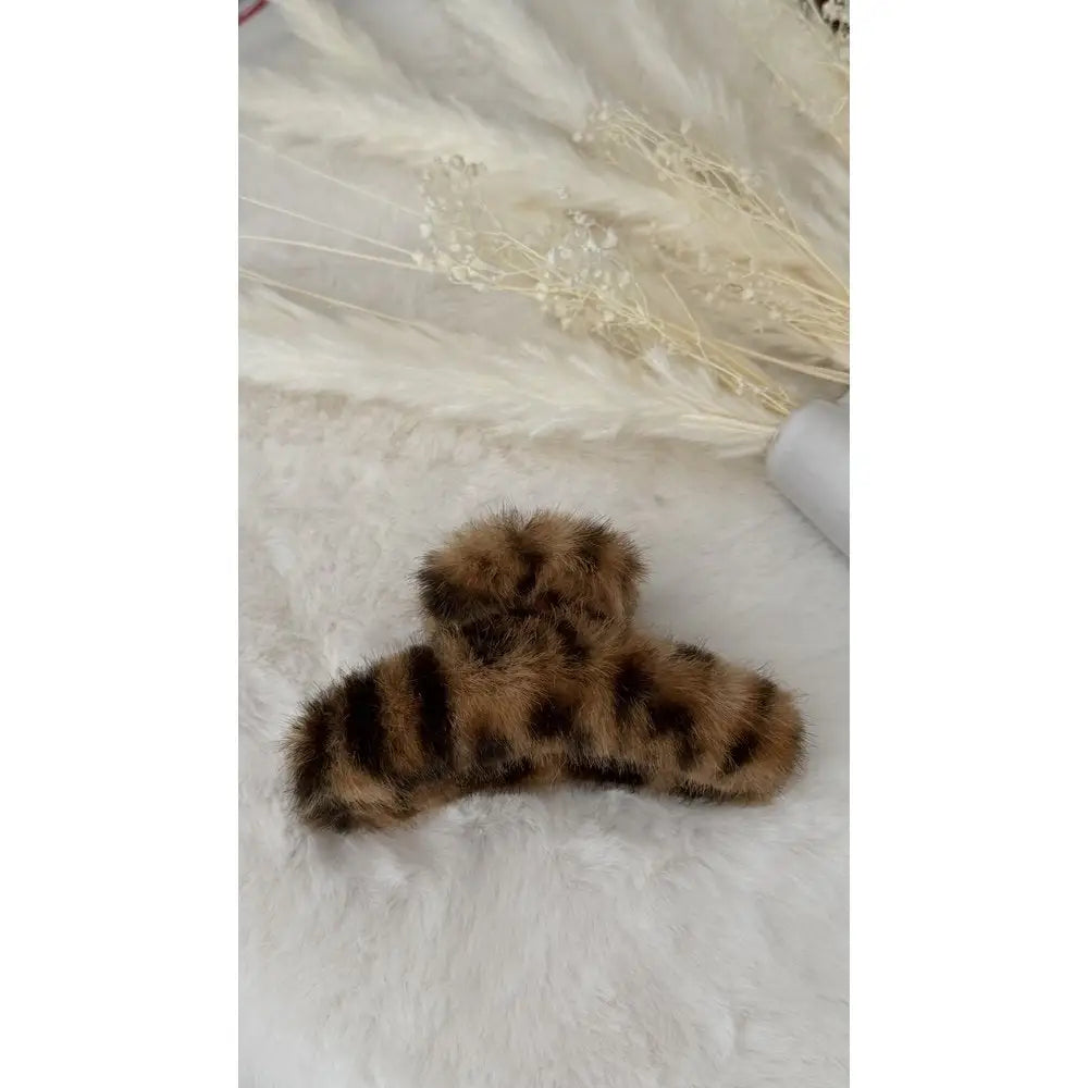 Haarspange Teddy Haarklammer