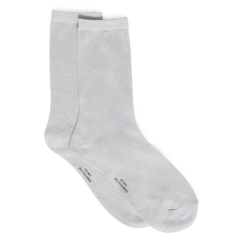 IACHBALL SO4 Glitzer Socken - Farbe: silber - Socken
