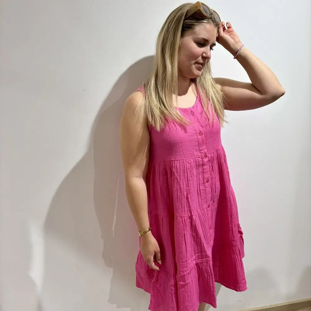 IAFOXA Kleid pink Kleid