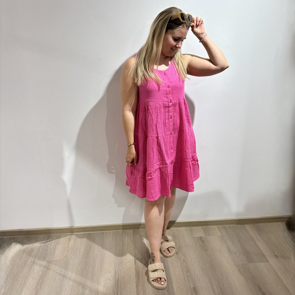 IAFOXA Kleid pink