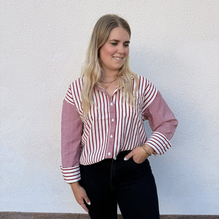 IHLOURI Bluse Oversize