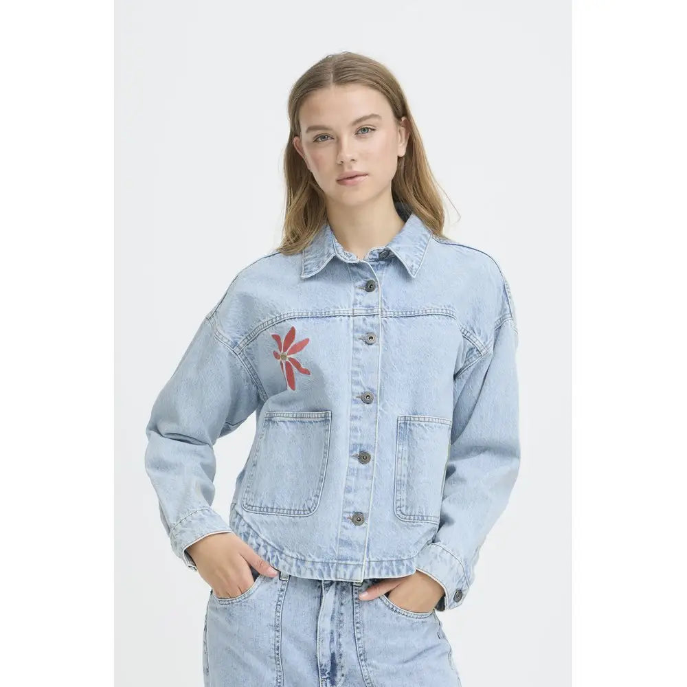 IHBAUVE Jeansjacke - Jacke