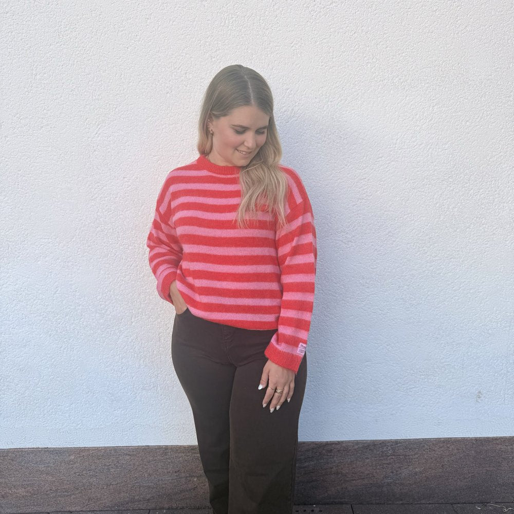 IHBLUSH Pullover gestreift