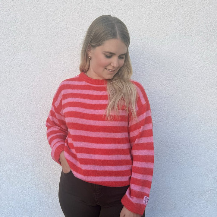 IHBLUSH Pullover gestreift