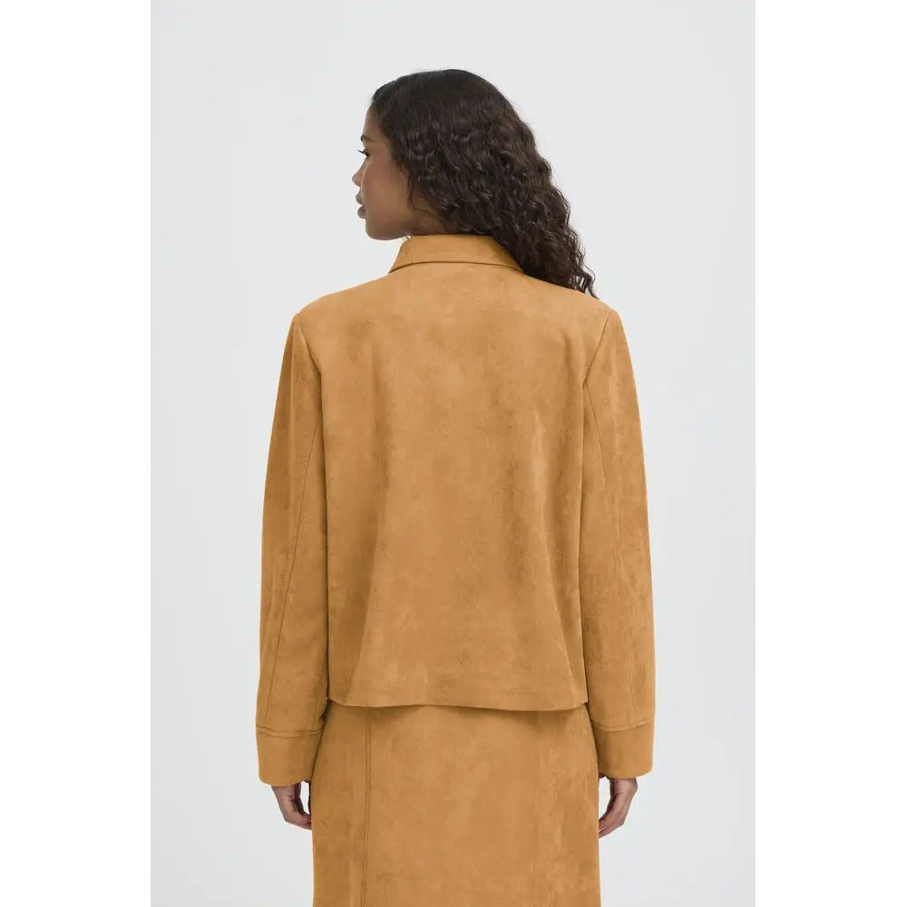 IHCREVO Wildleder Jacke - Blazer