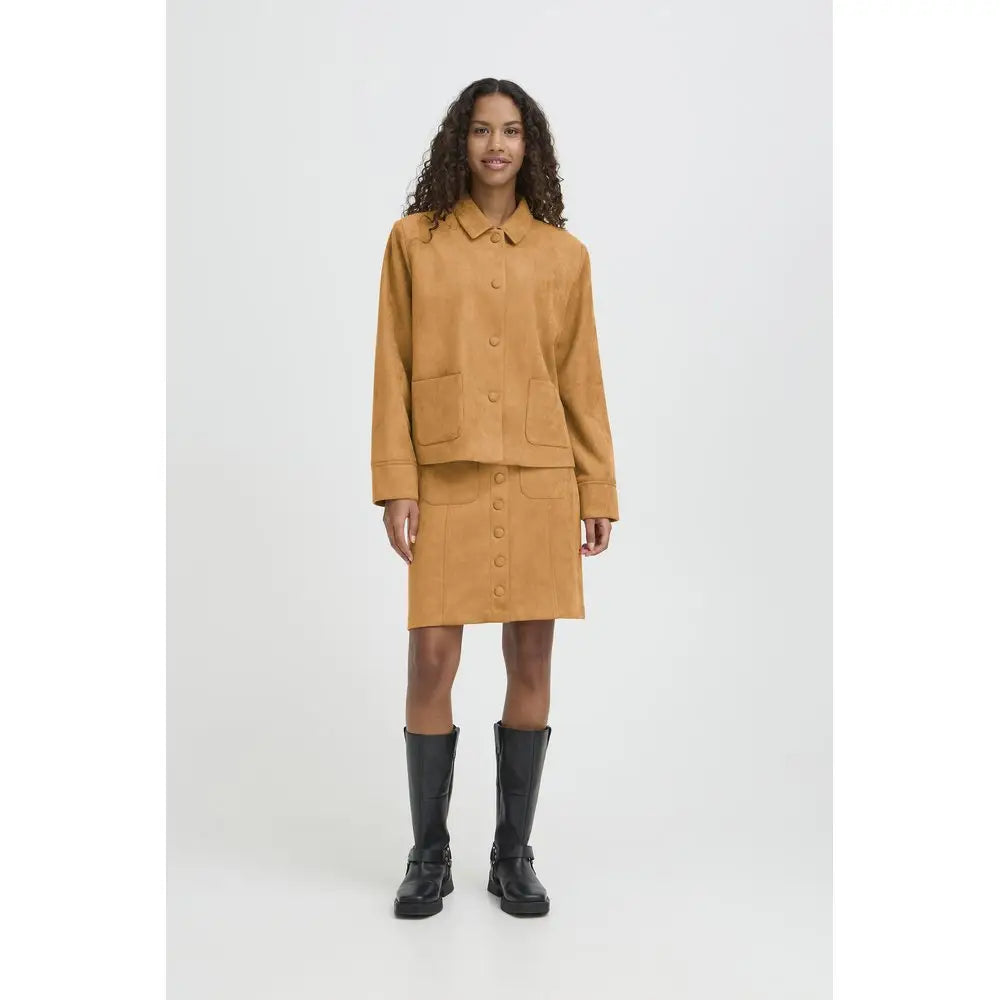 IHCREVO Wildleder Jacke - Blazer