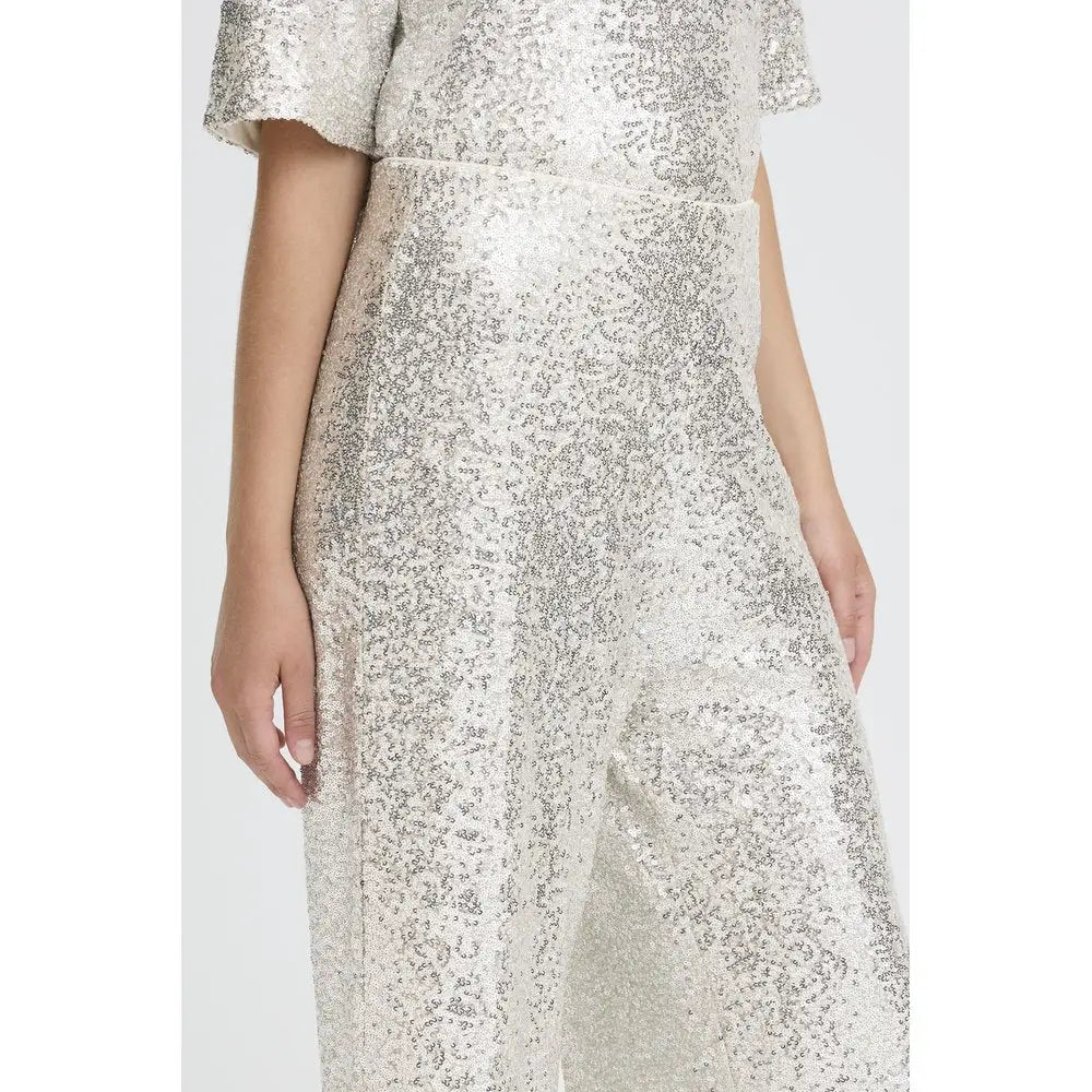 IHFAUCA PA2 Pailletten Hose - Stoffhose