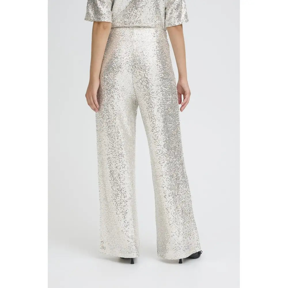 IHFAUCA PA2 Pailletten Hose - Stoffhose