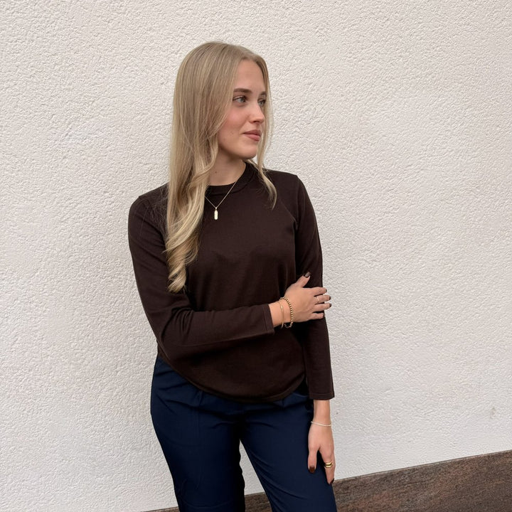 IHLULS O-Neck Pullover Feinstrick