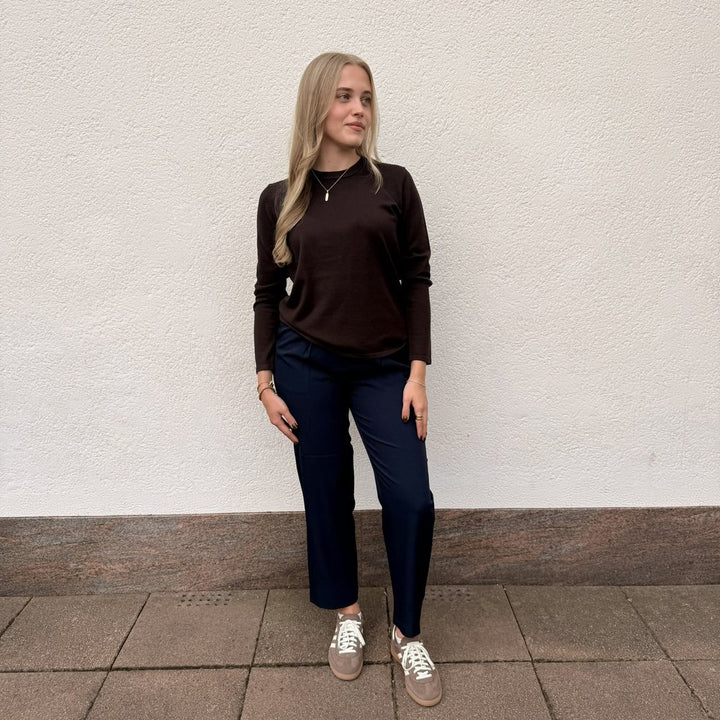 IHLULS O-Neck Pullover Feinstrick