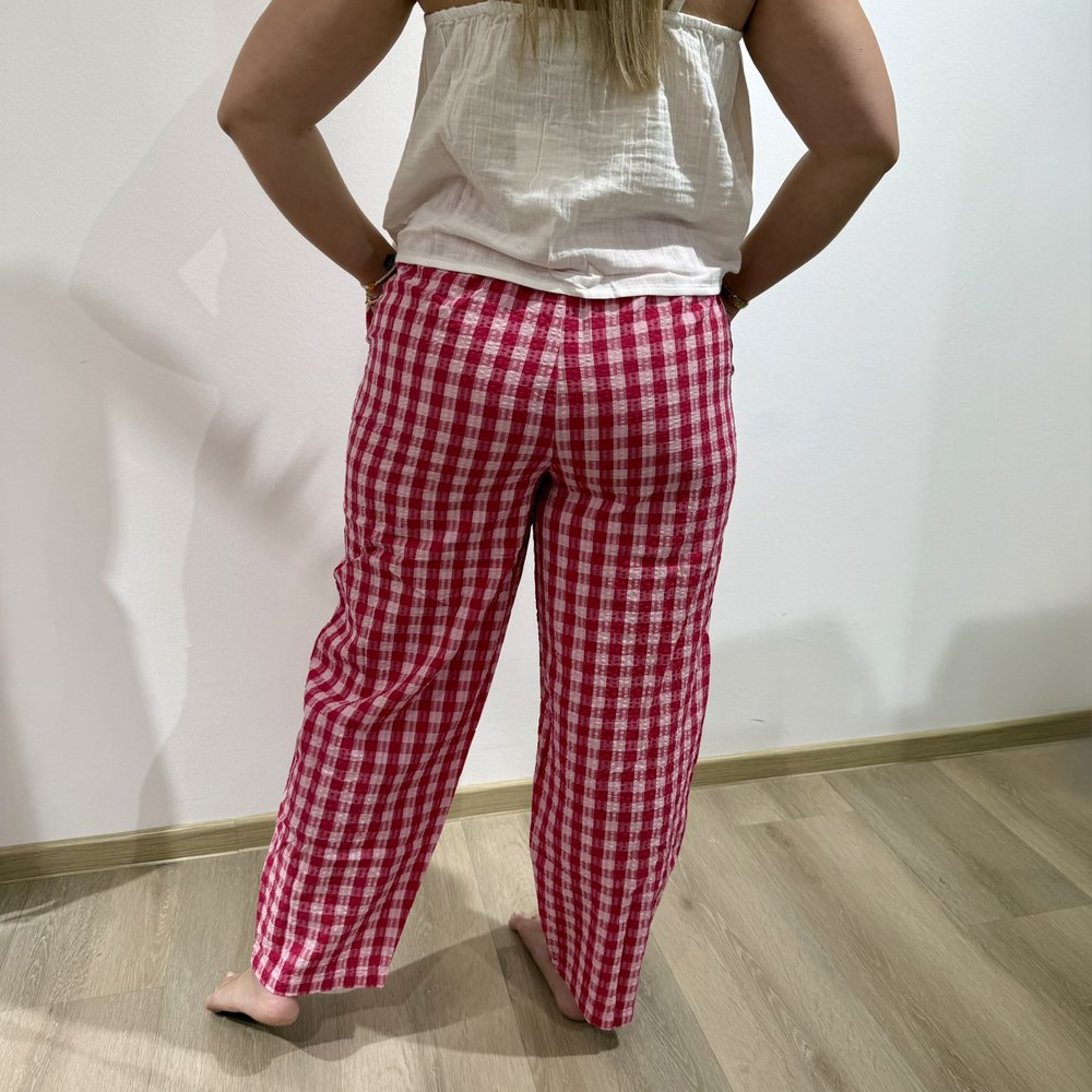 IHFELICA Stoffhose Karo