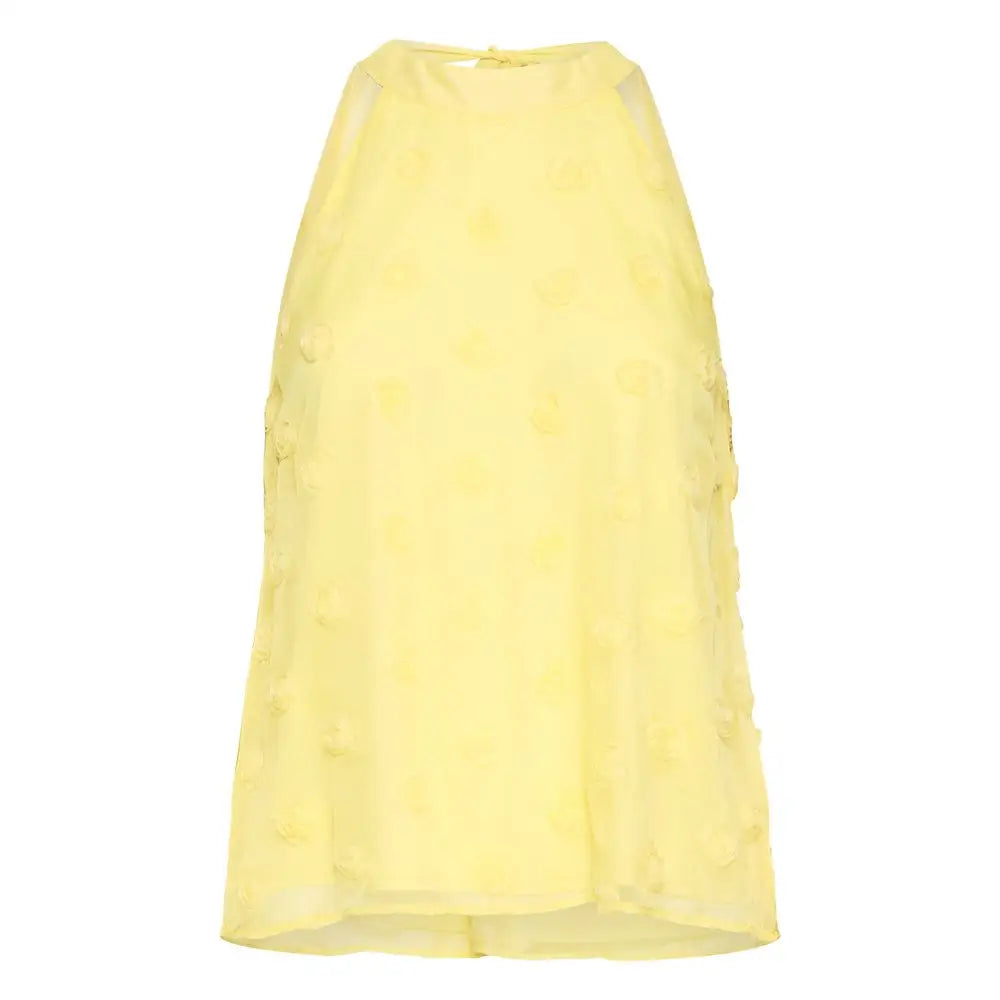 IHFLOMA Top bestickte Blumen Top