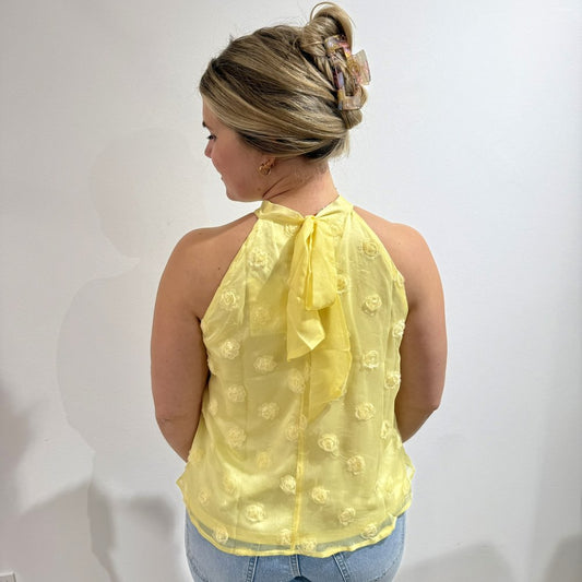 IHFLOMA Top bestickte Blumen