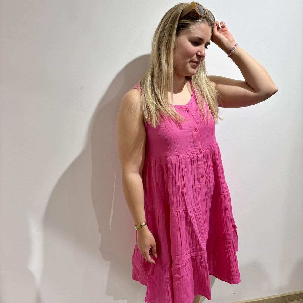 IAFOXA Kleid pink