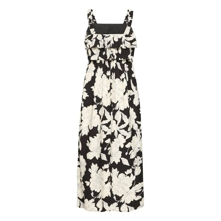 IHHEMMA Kleid lang Floral Kleid