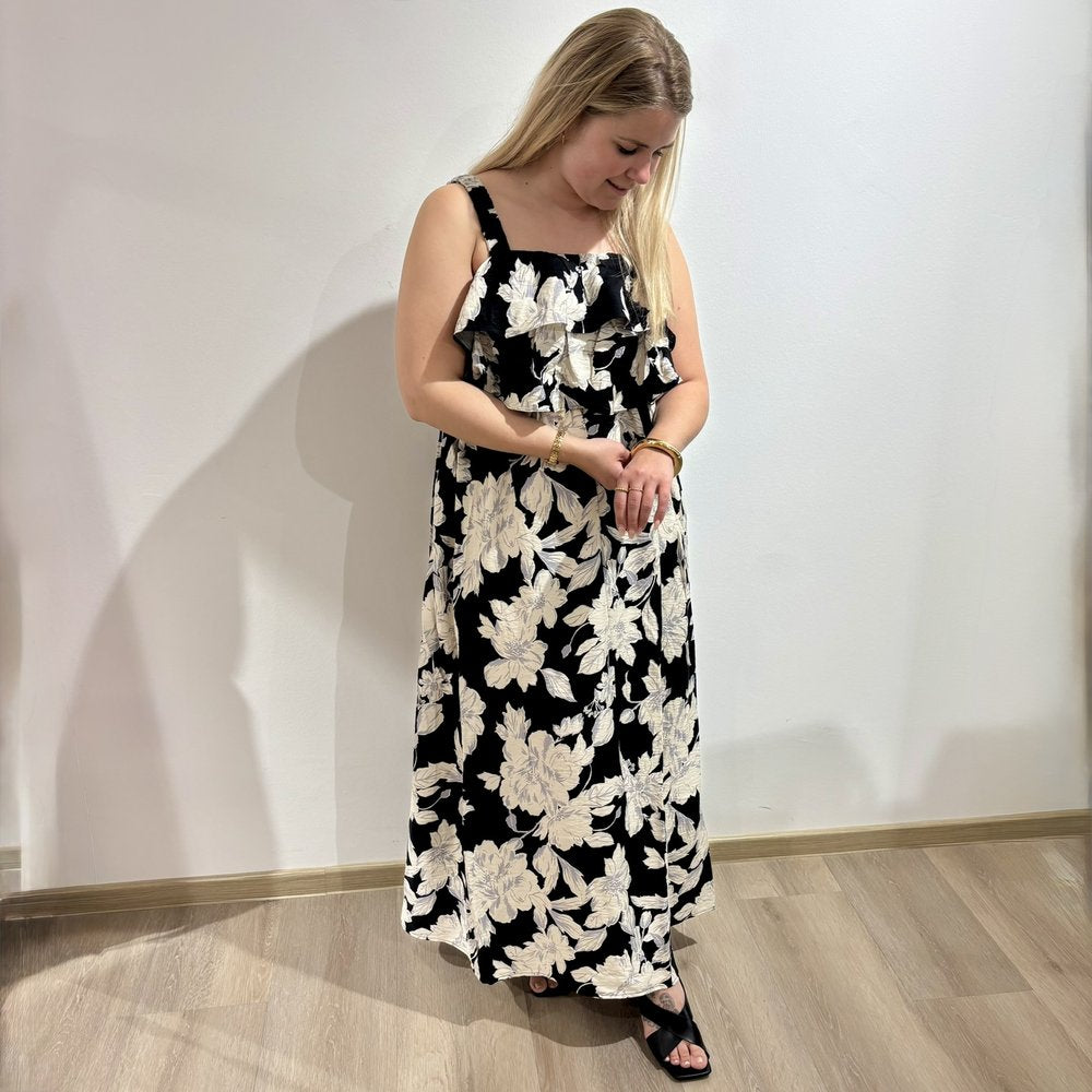 IHHEMMA Kleid lang Floral