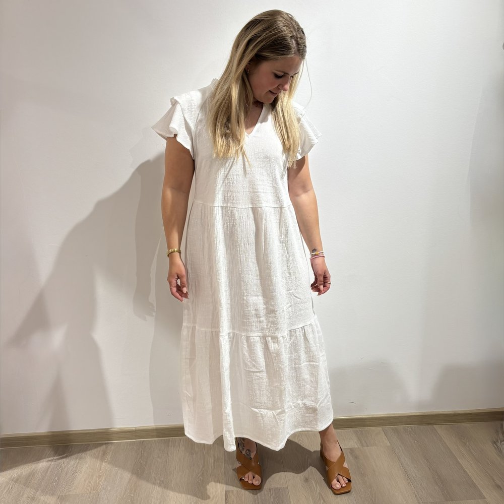 IHLIFANA Kleid lang Musselin