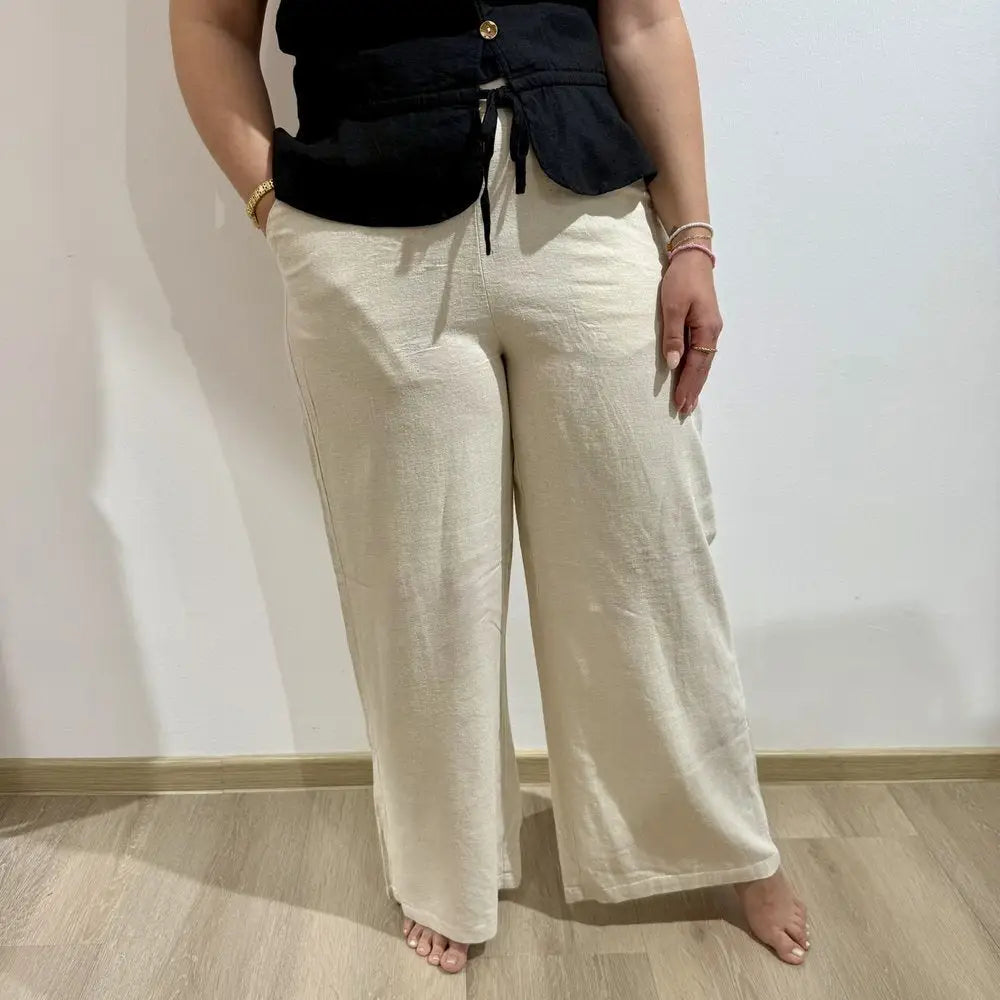 IHLINNO PA4 Leinenhose Stoffhose