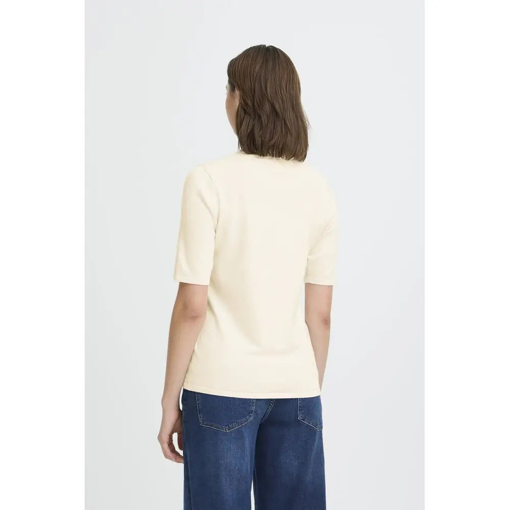 IHLULS O-NECK Strickshirt Basic - T-Shirt