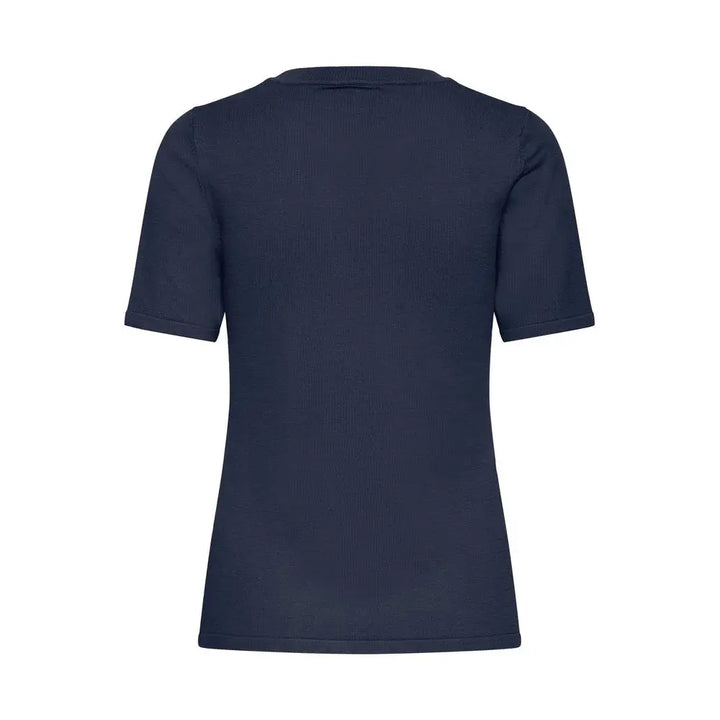 IHLULS O-NECK Strickshirt Basic - T-Shirt