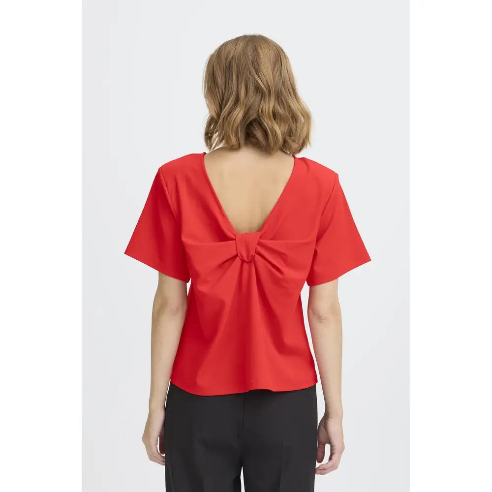 IHMATINE Shirt Schleife - T-Shirt