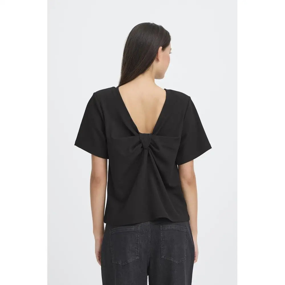 IHMATINE Shirt Schleife - T-Shirt