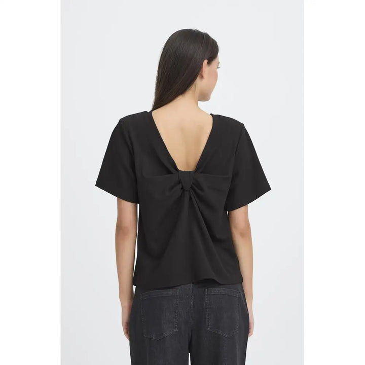IHMATINE Shirt Schleife - T-Shirt