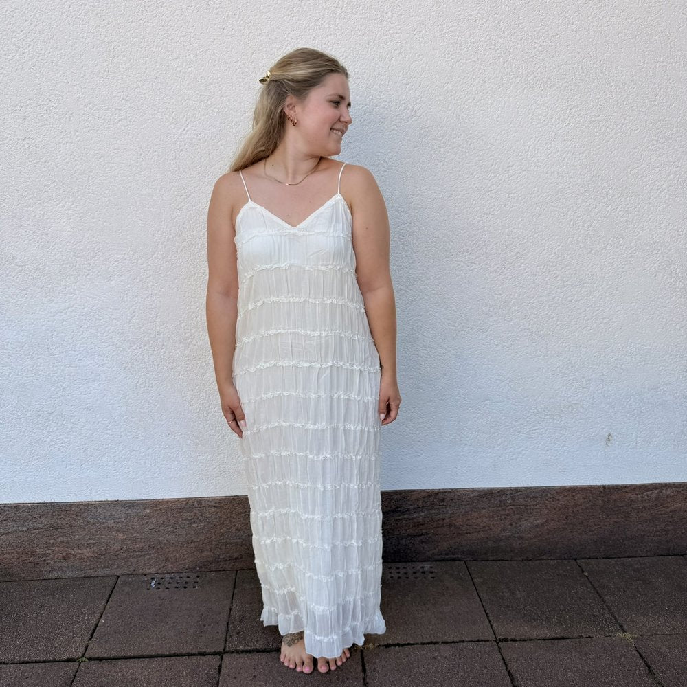EF Kleid geraffte Details