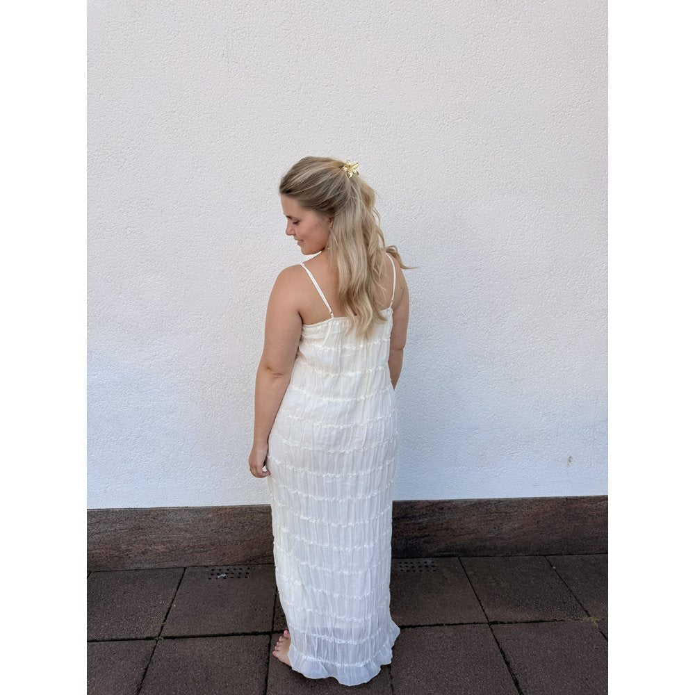 EF Kleid geraffte Details