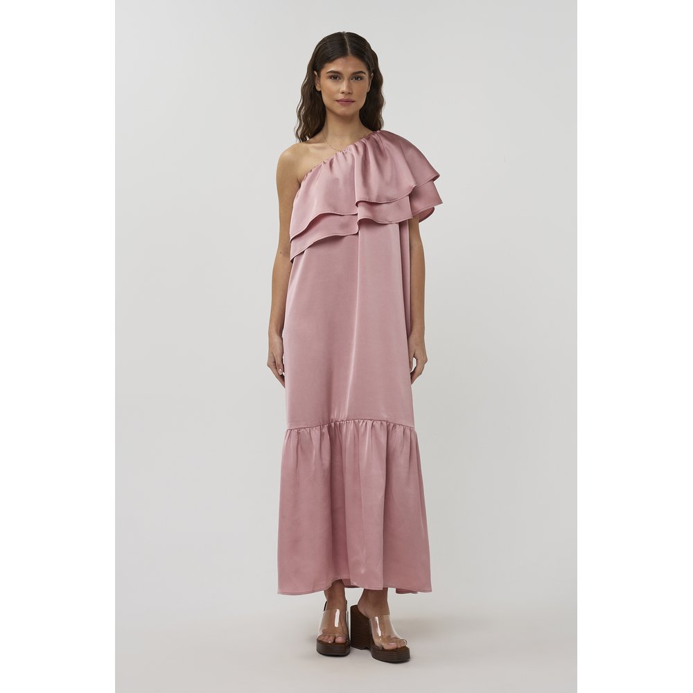 SA Linne Kleid Satin