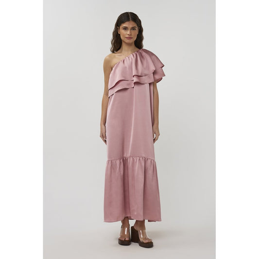 SA Linne Kleid Satin
