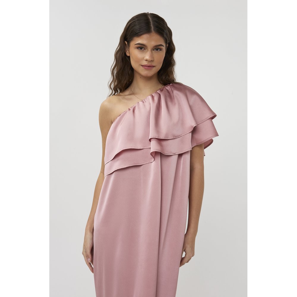 SA Linne Kleid Satin