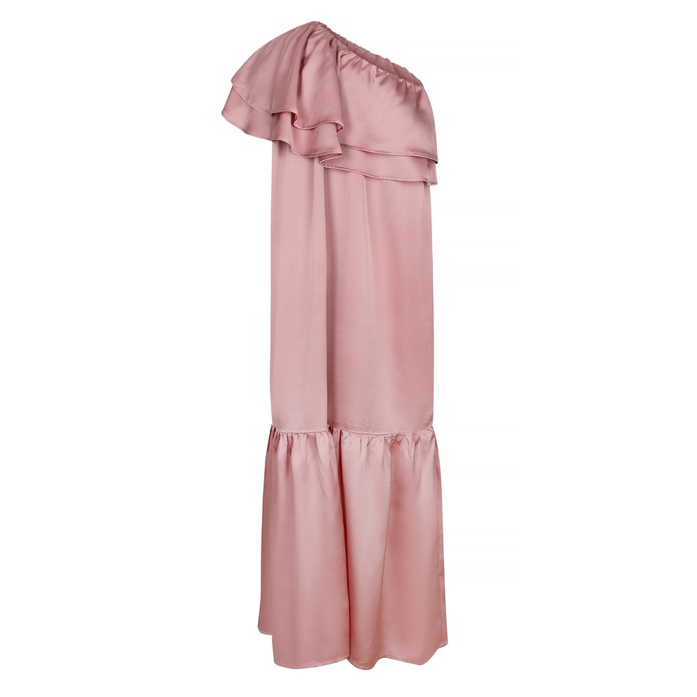 SA Linne Kleid Satin