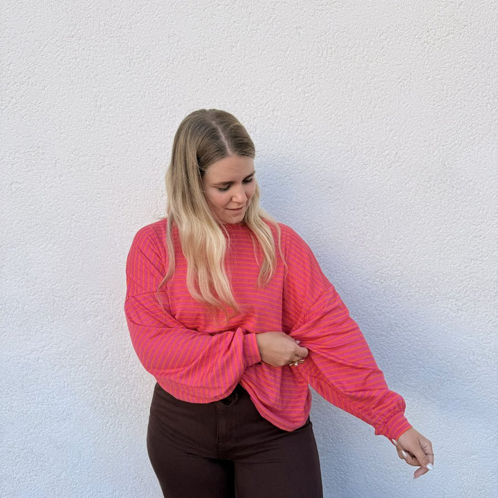 AF Longsleeve Striped Frottee