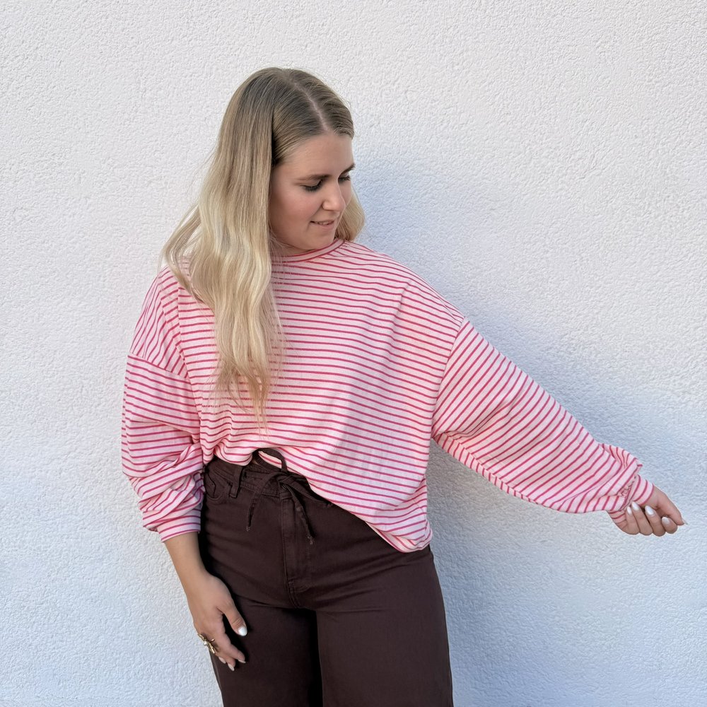 AF Longsleeve Striped Frottee