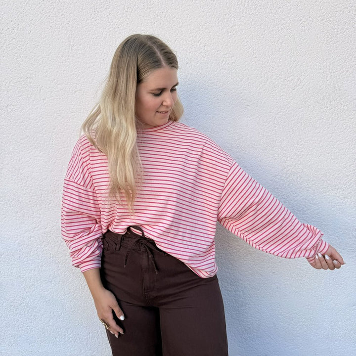 AF Longsleeve Striped Frottee
