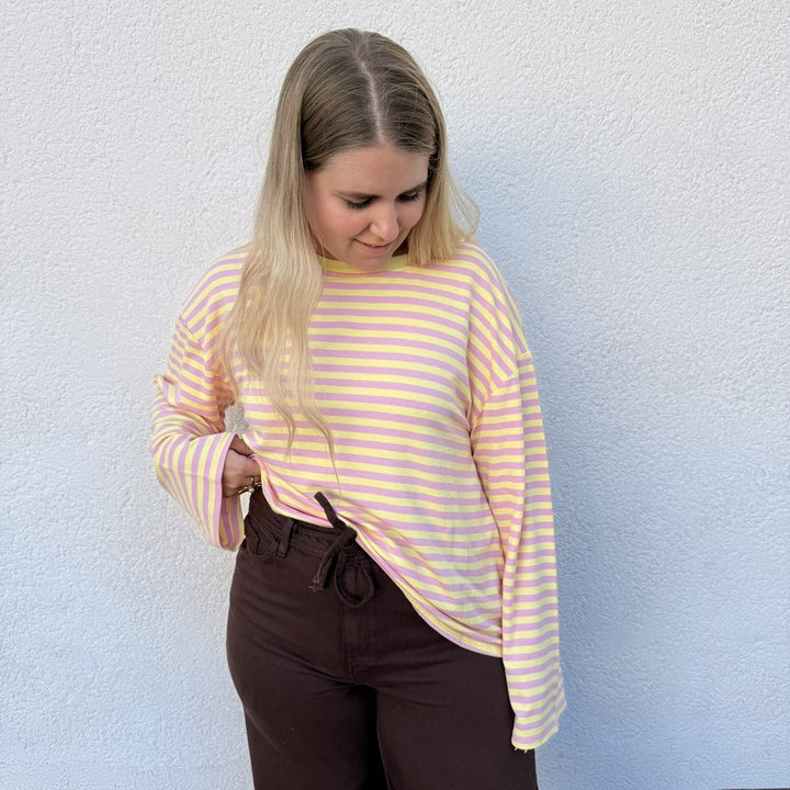 AF Longsleeve Oversize Striped