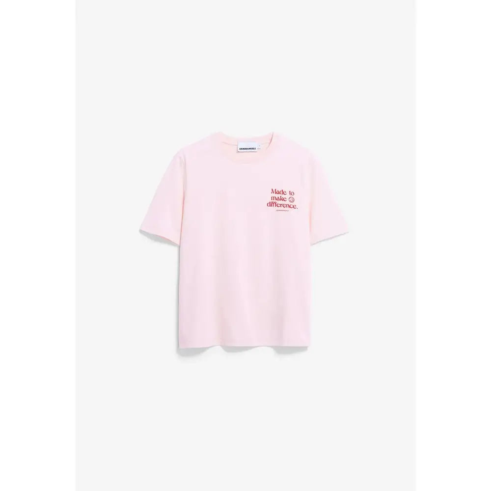 LUALAA Embro T-Shirt - Größe: L / pink mist - T-Shirt