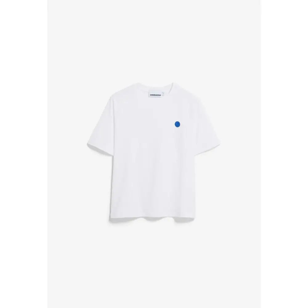 LUALAA Embro T-Shirt - Größe: L / white - T-Shirt