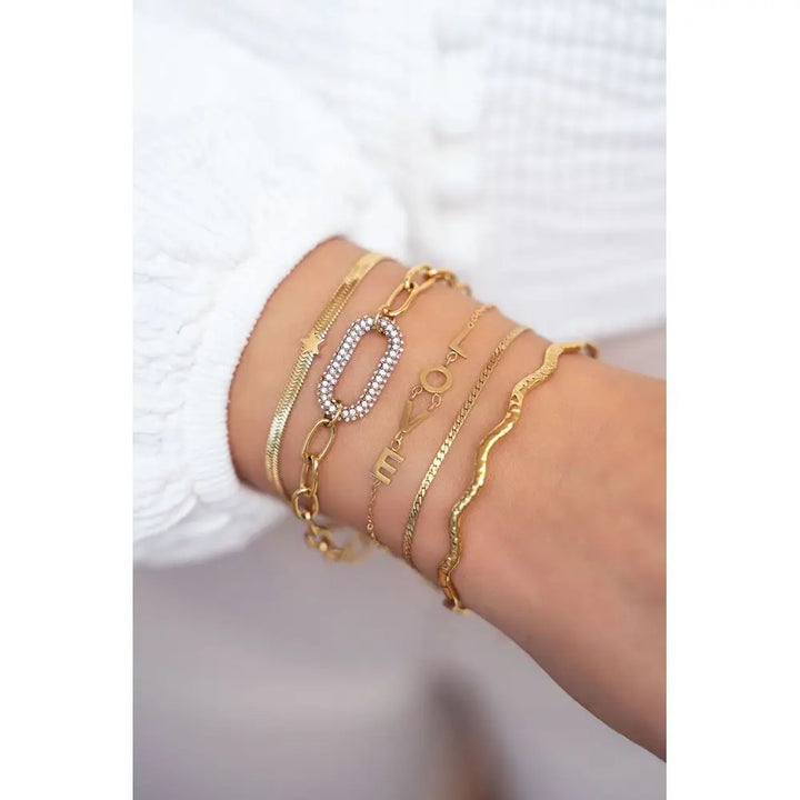 MJ Armreif Welle - Estiique Boutique