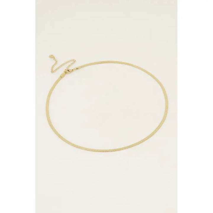 MJ Kette flache Gliederkette - Estiique Boutique