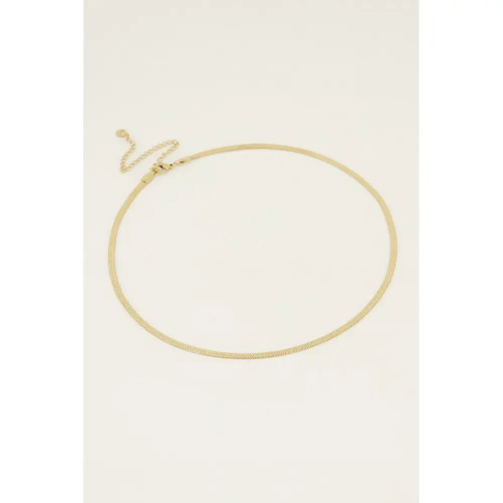 MJ Kette flache Gliederkette - Estiique Boutique