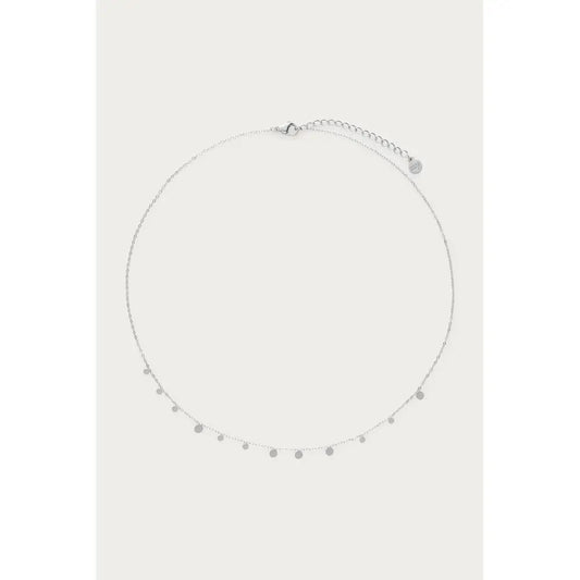 MJ Kette silber kleine Münzen - Kette