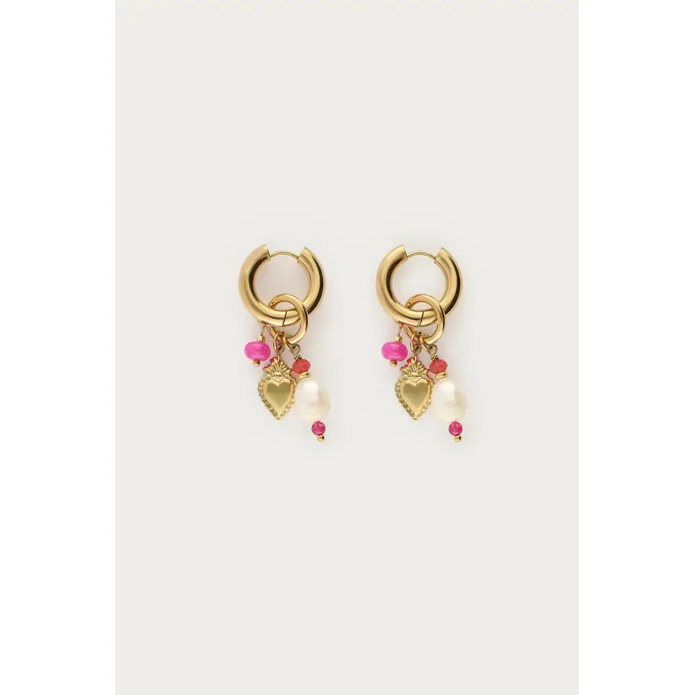 MJ Ohrring bunte Perlen - Estiique Boutique