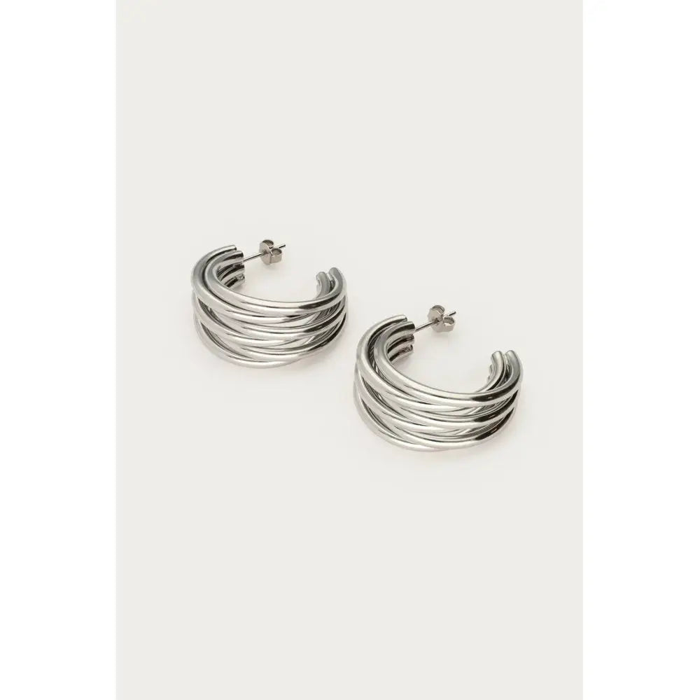 MJ Ohrring mehrere Ringe - Estiique Boutique
