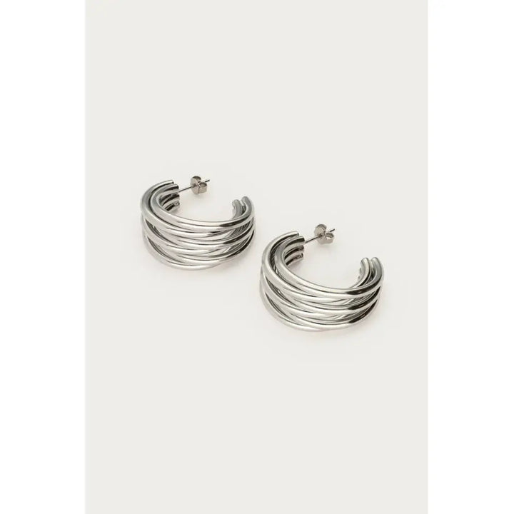 MJ Ohrring mehrere Ringe - Estiique Boutique