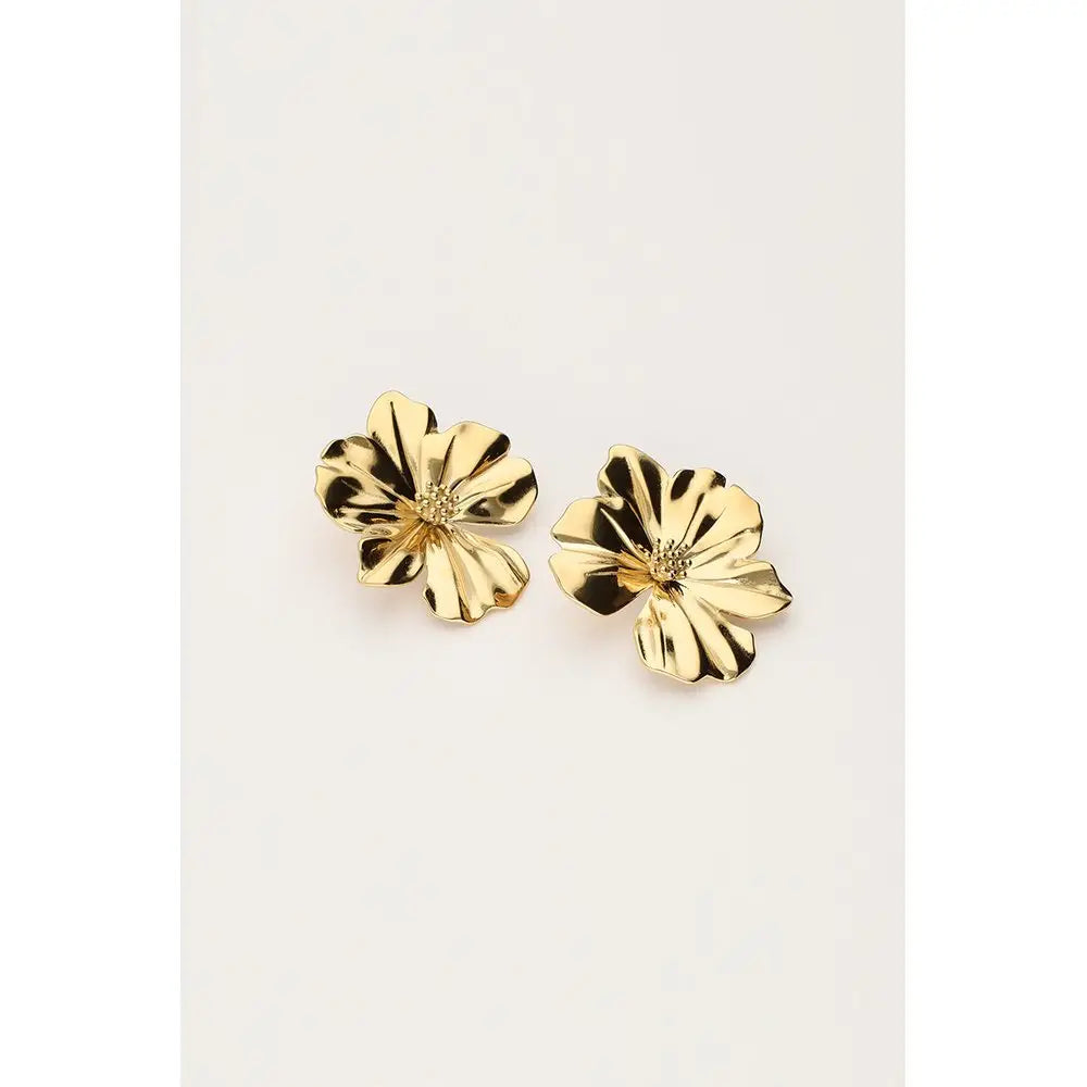MJ Ohrring Statement Blume - Estiique Boutique
